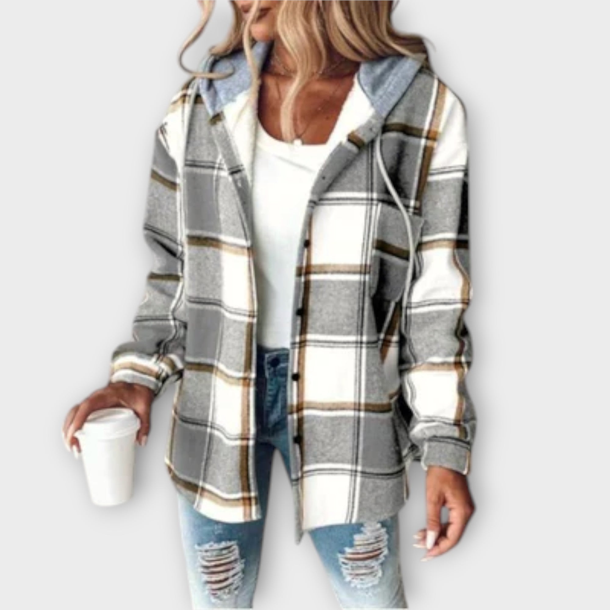 Eline Oversized Hættetrøje Signatur Kollektion Eksklusiv
