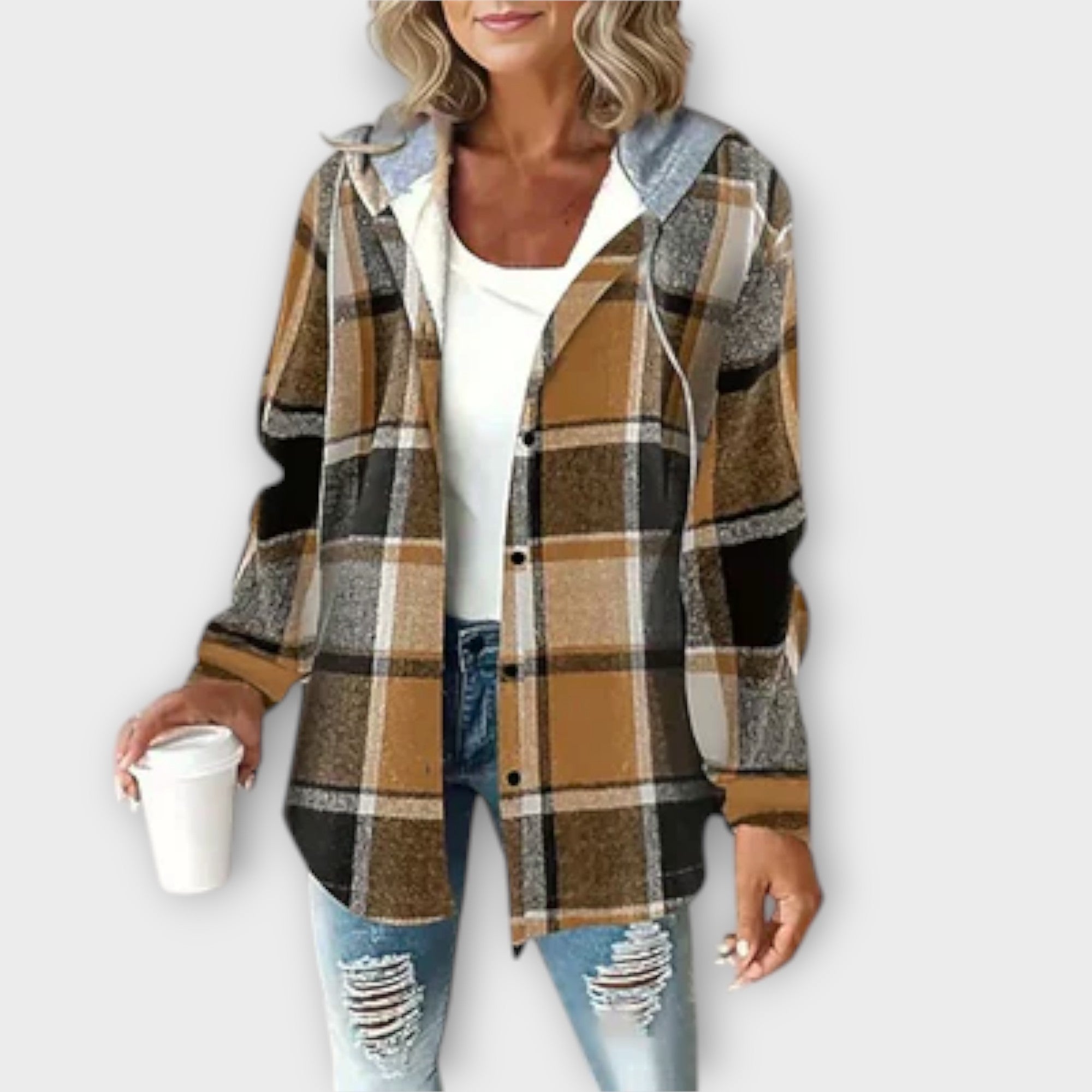 Eline Oversized Hættetrøje Signatur Kollektion Eksklusiv