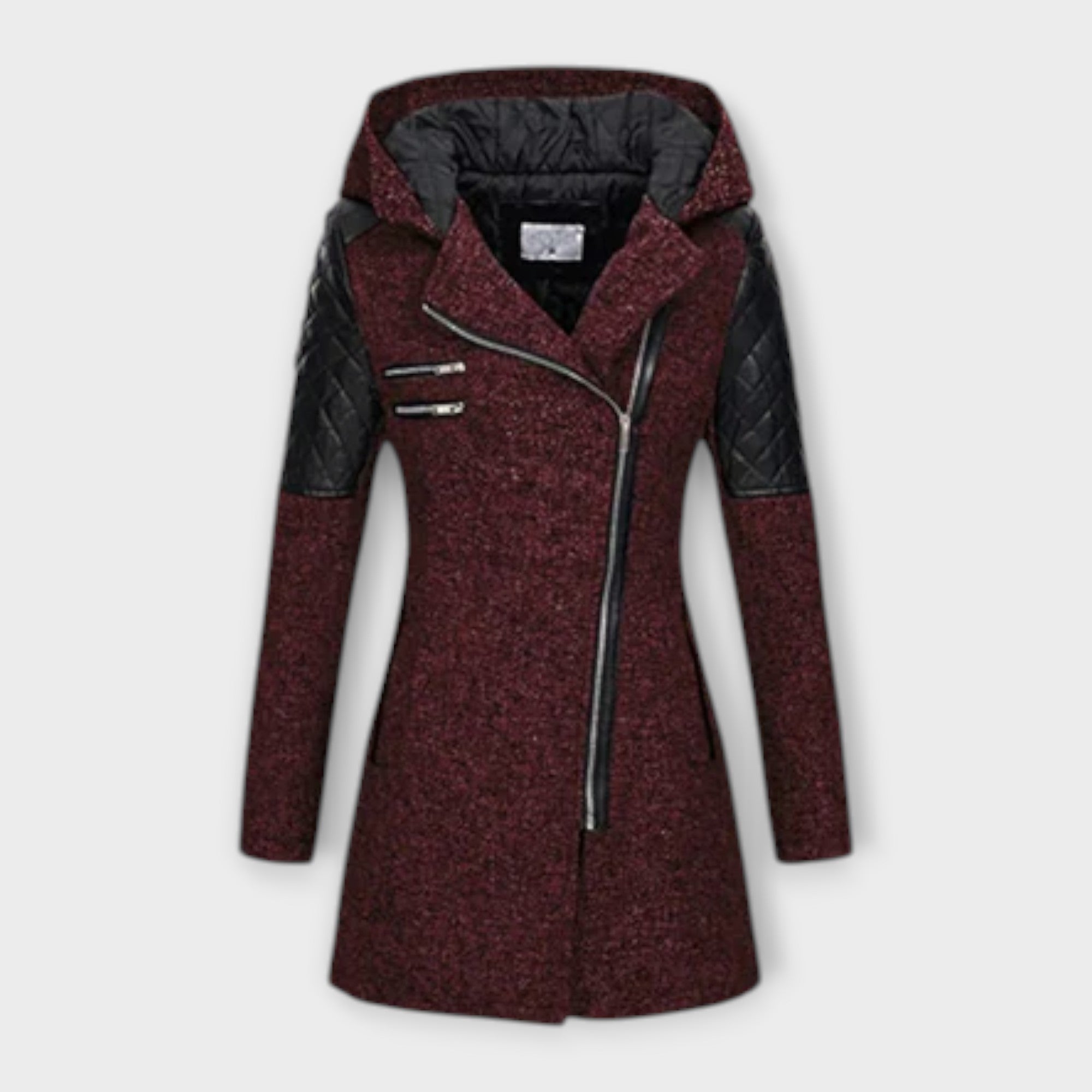 Eline Vinterjakke Eksklusiv Letvægtsstof Kollektion Tidløs
