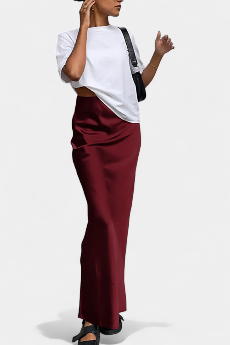 Fable Maxi Utility Skørt Poleret Design Eksklusiv Luksus