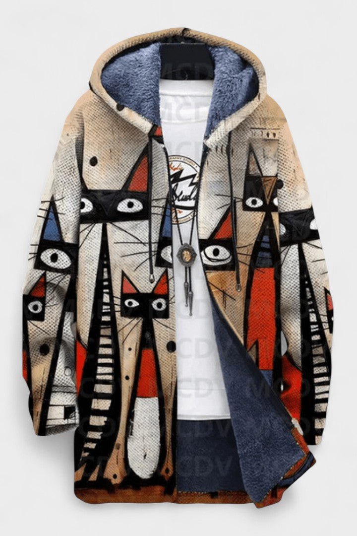 Karolína™ | Kunstnerisk luksus cardigan