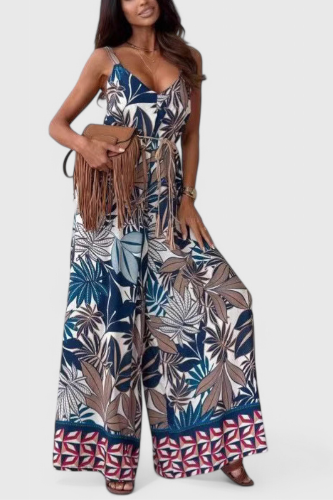 Gabriella Jumpsuit Bred Ben Eksklusiv Mønsterkollektion