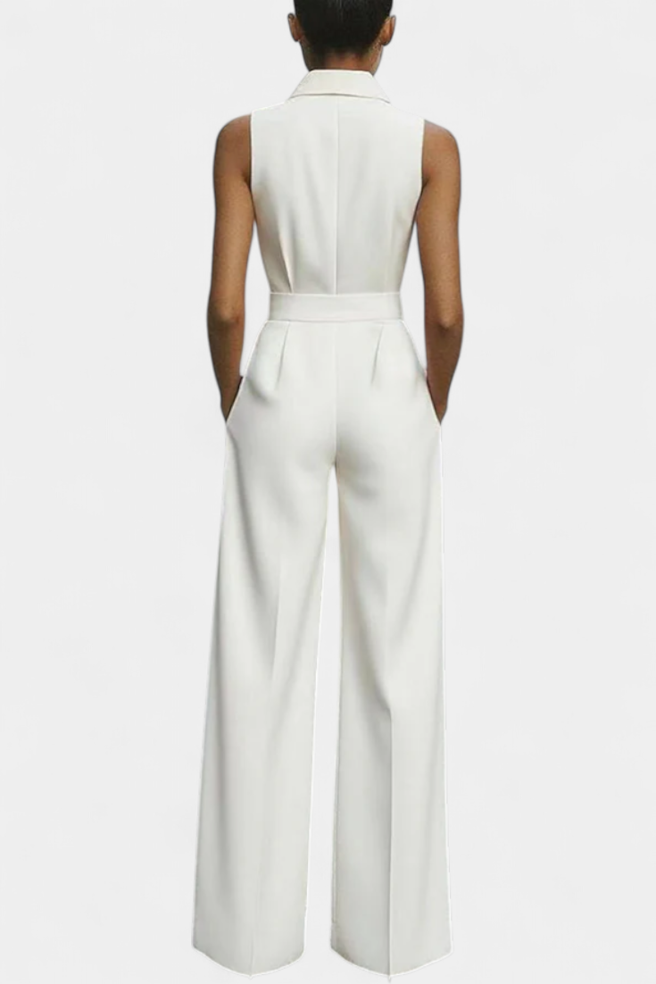 Ariella Mono Couture Bred Ben Med Slå Og Høj Talje Elite