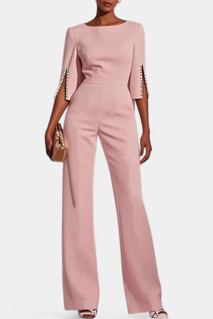 Prim Mono Løs Rund Hals Minimalistisk Luksus Kollektion