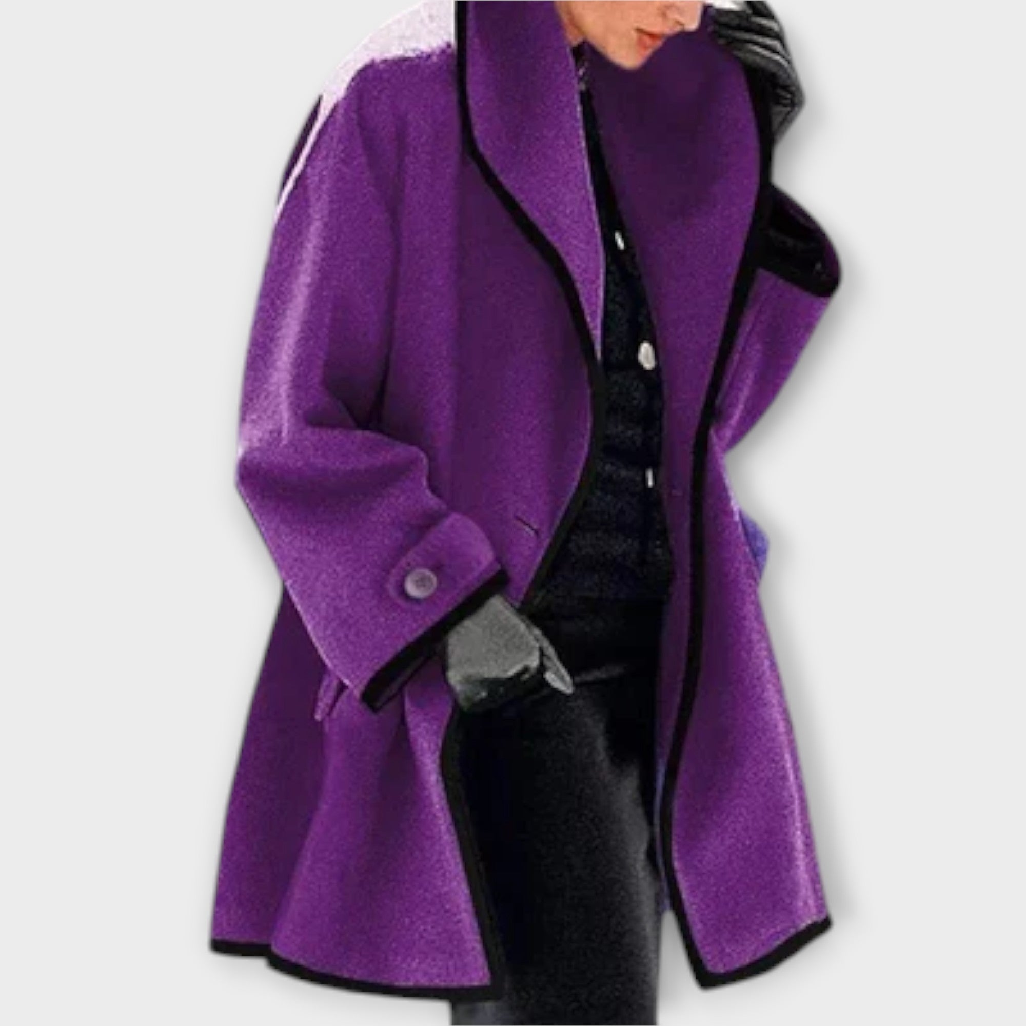 Eline Gabardine Trenchcoat Med Figurformet Snit Eksklusiv