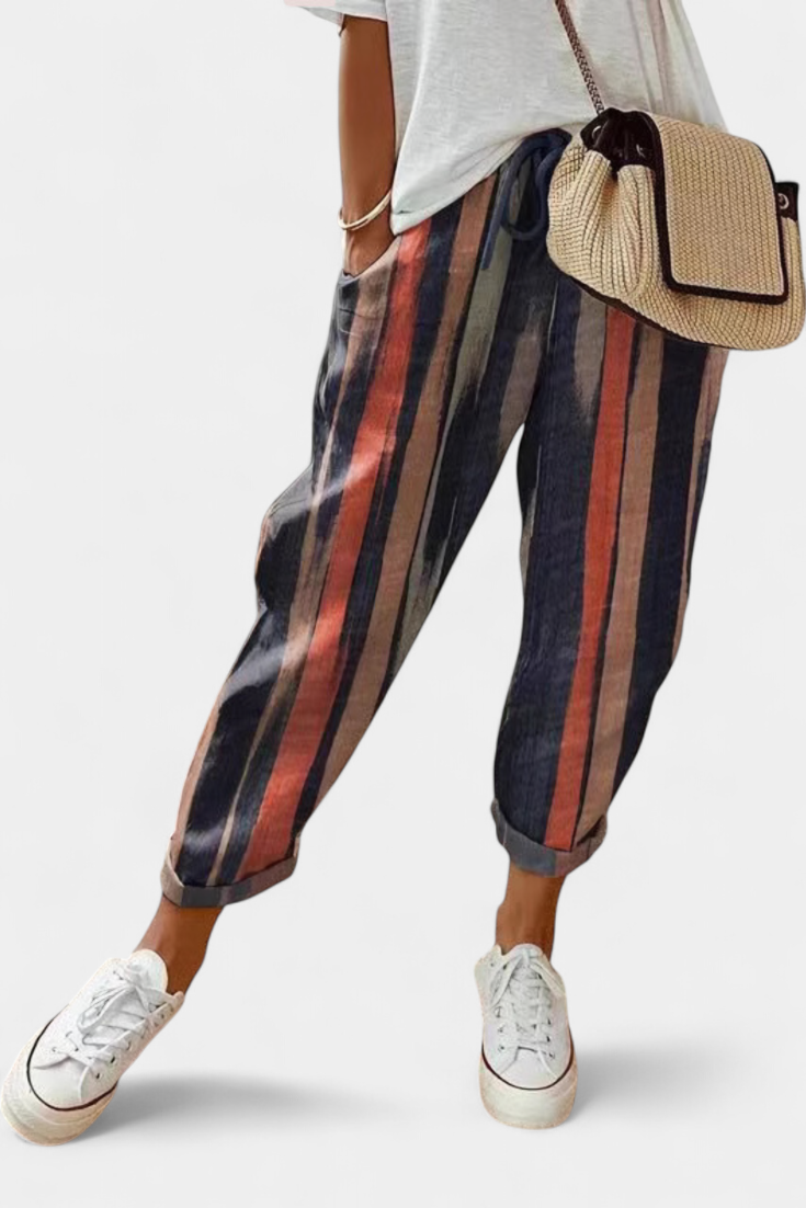 Mely Linnedbukser Relaxed Fit Eksklusiv Tidløst Design