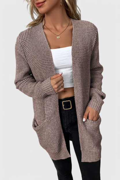 Anneliese Kashmirsblandet Cardigan Premium Klassisk Silhuet