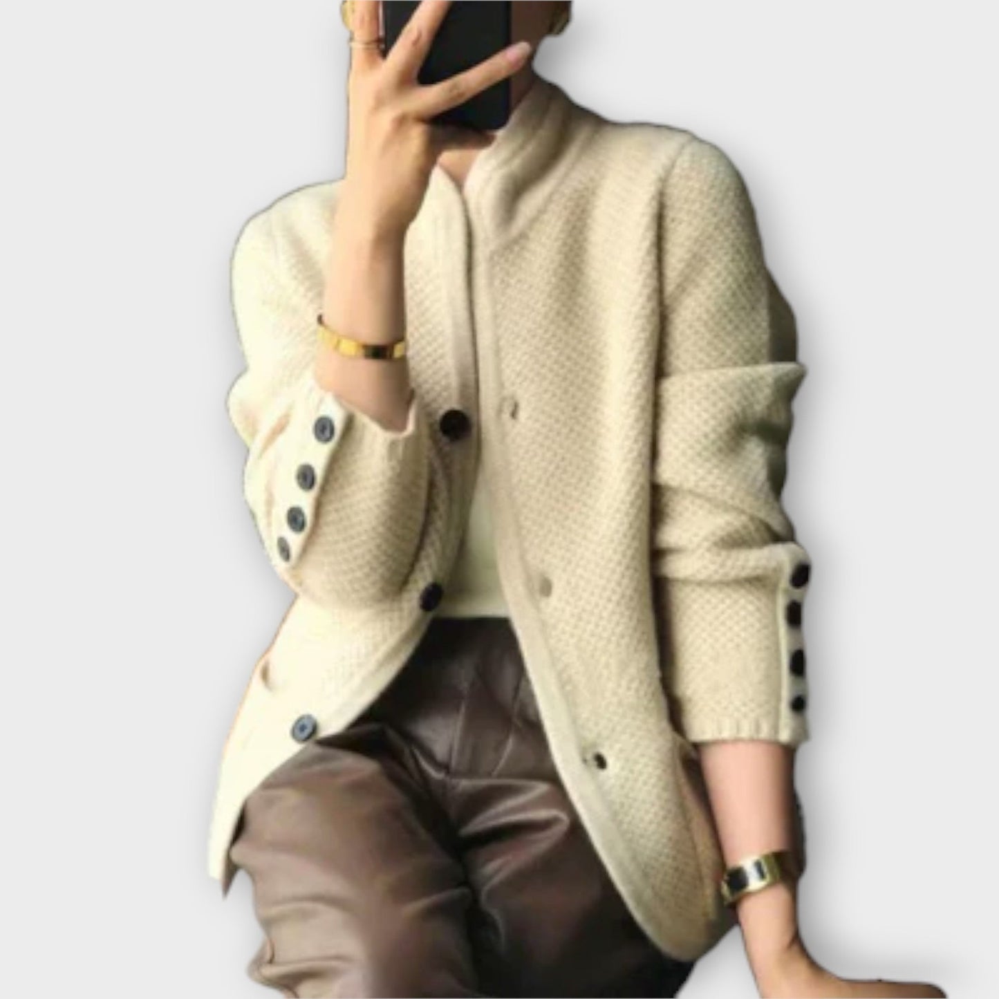 Eline Kardigan Premium Varm Komfort Til Hele Dagen Elegant