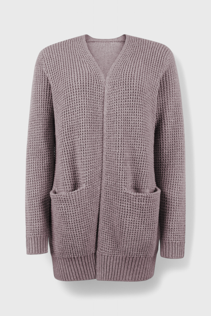 Anneliese Kashmirsblandet Cardigan Premium Klassisk Silhuet
