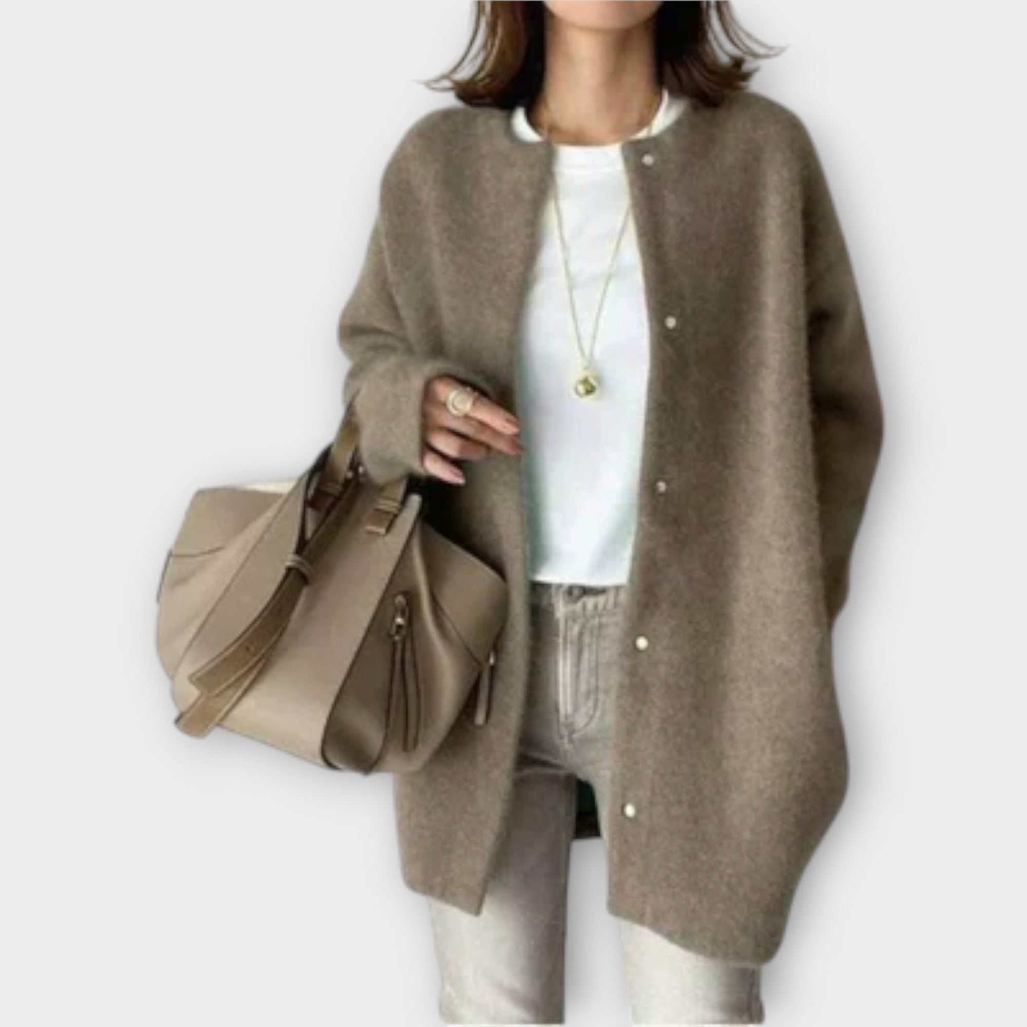 Eline Cardigan Let Strik Luksus Kollektion Alle Anledninger