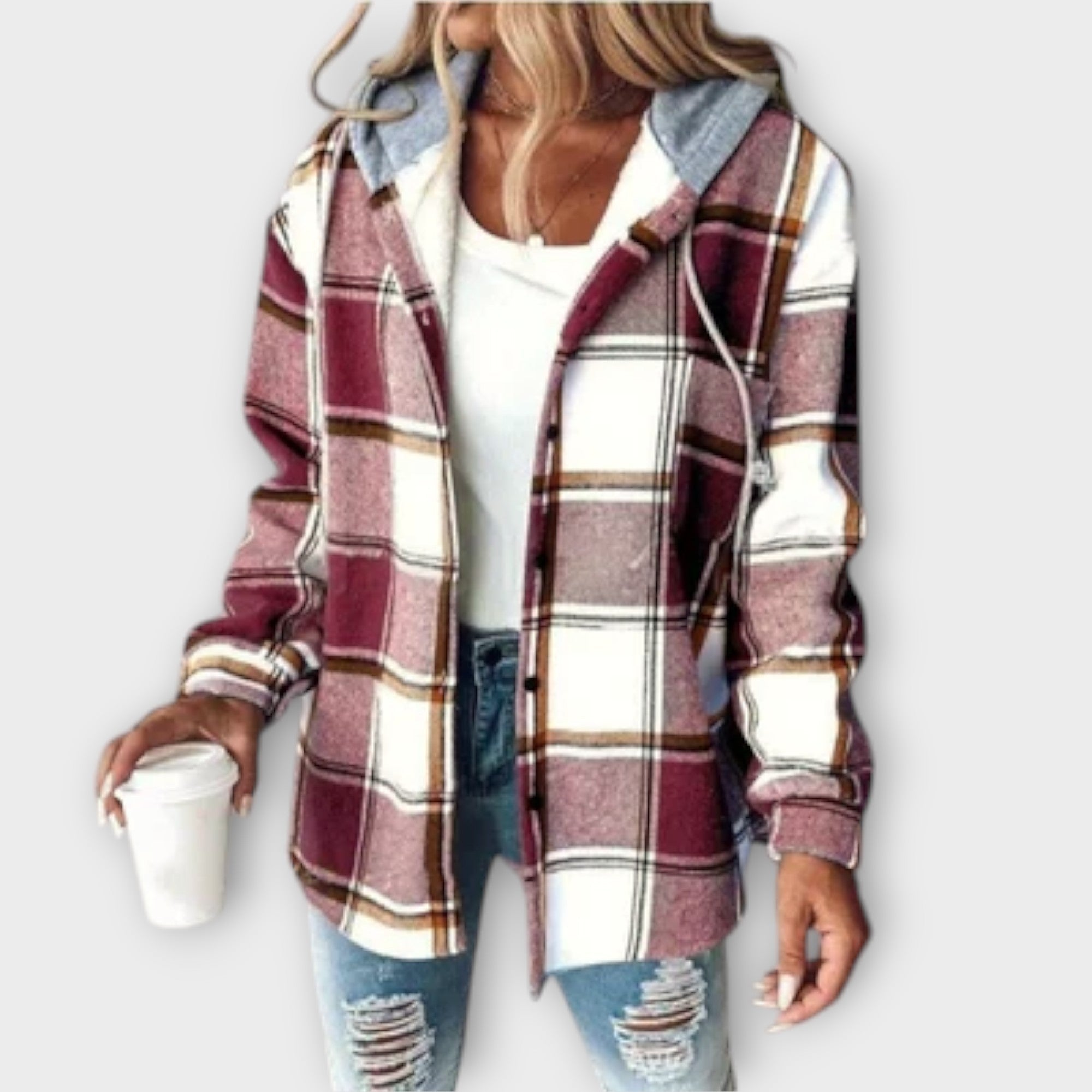 Eline Oversized Hættetrøje Signatur Kollektion Eksklusiv