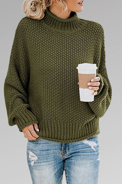 Molly Tykk Striktrøje Slap Pasform Delikat Tekstur Eksklusiv