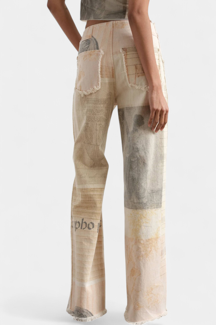 Paula Jeans Stift Denim Bomuld Høj Talje Kollektion Elite