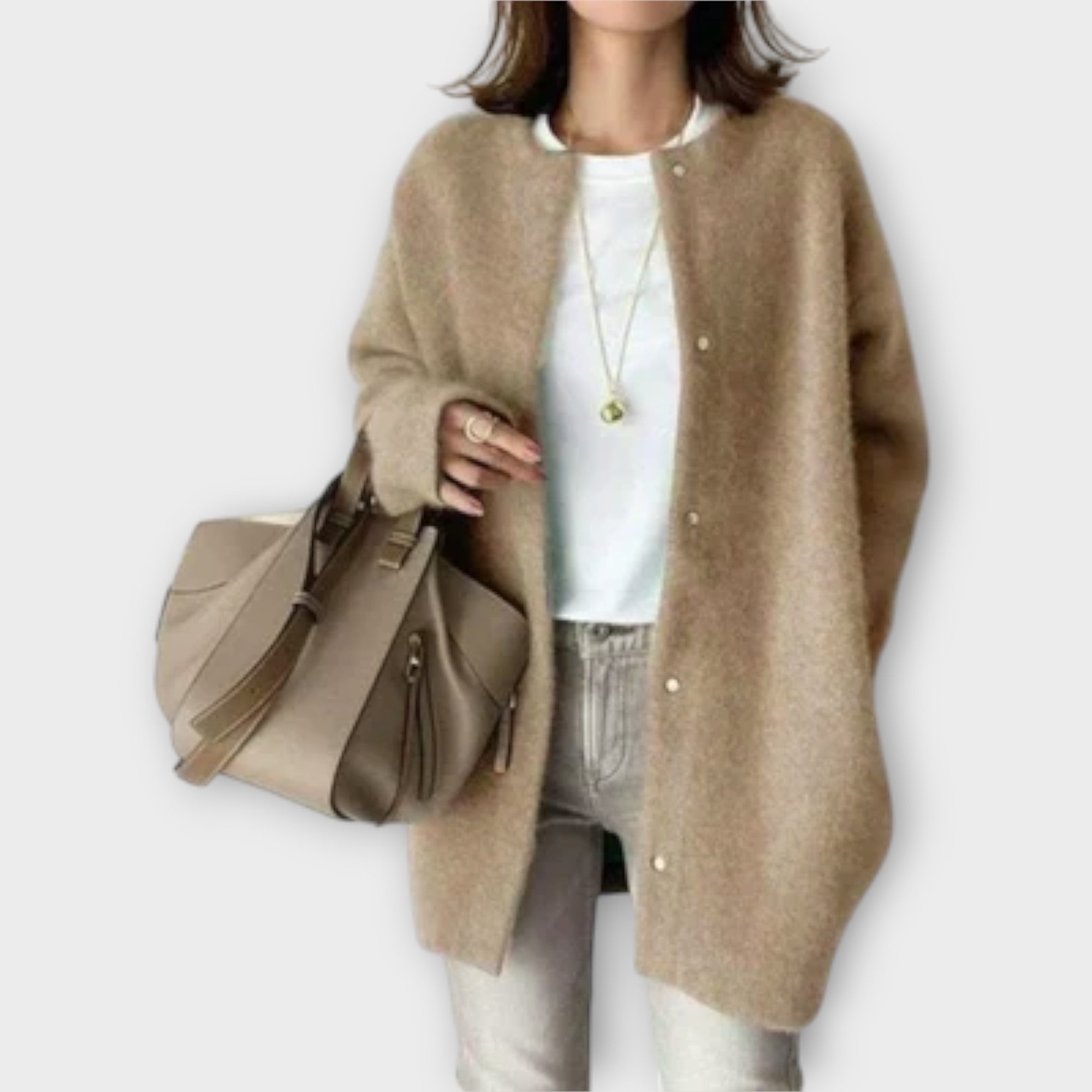 Eline Cardigan Let Strik Luksus Kollektion Alle Anledninger