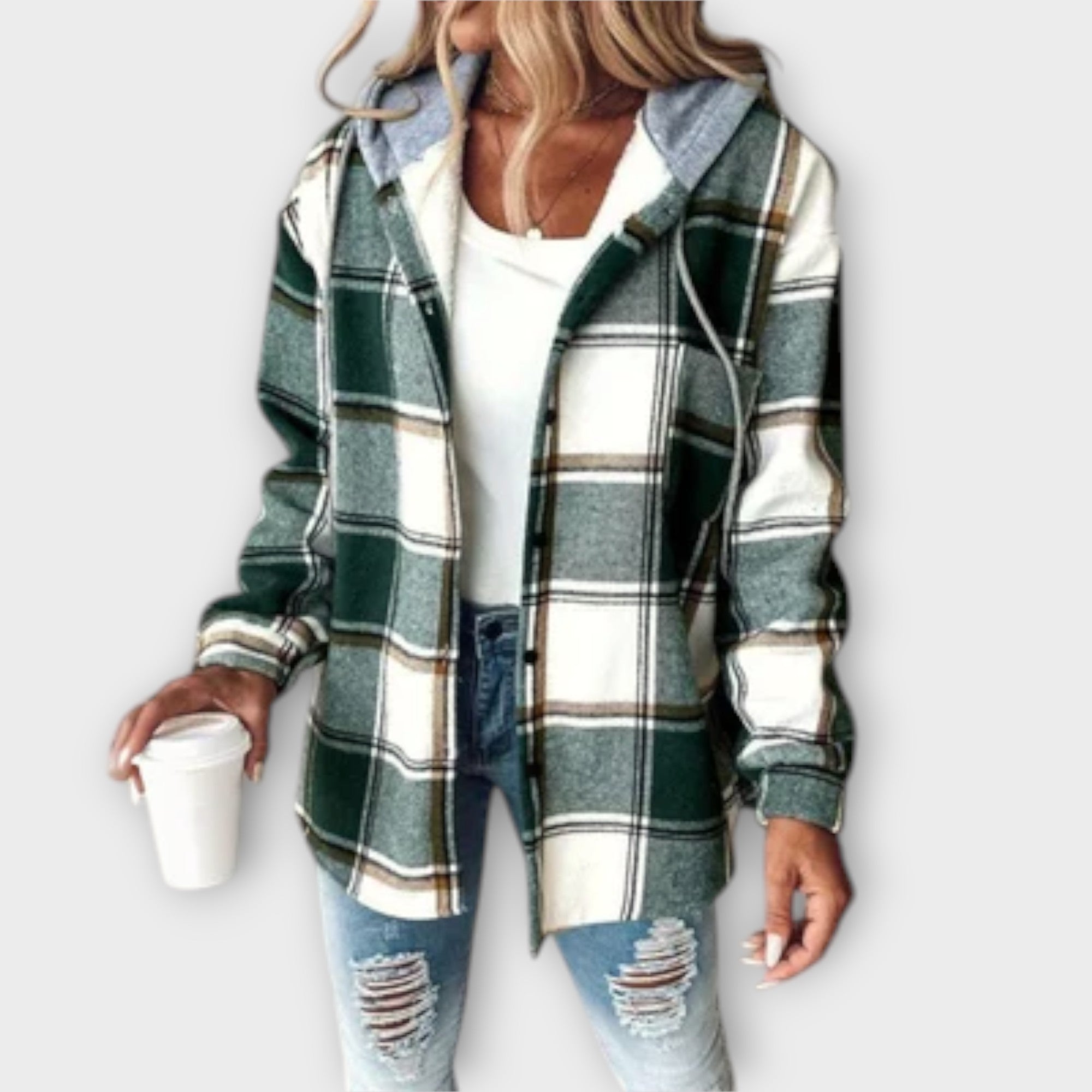 Eline Oversized Hættetrøje Signatur Kollektion Eksklusiv