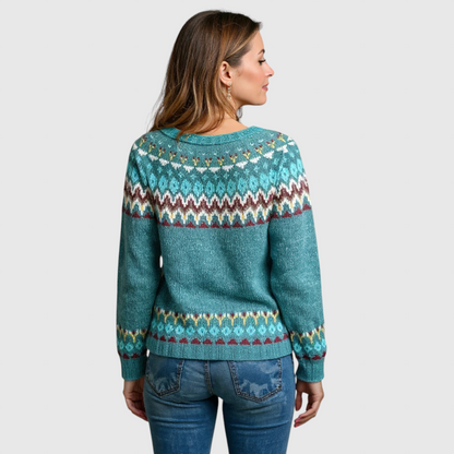 Sofia - Vintage islandske uldtrøje