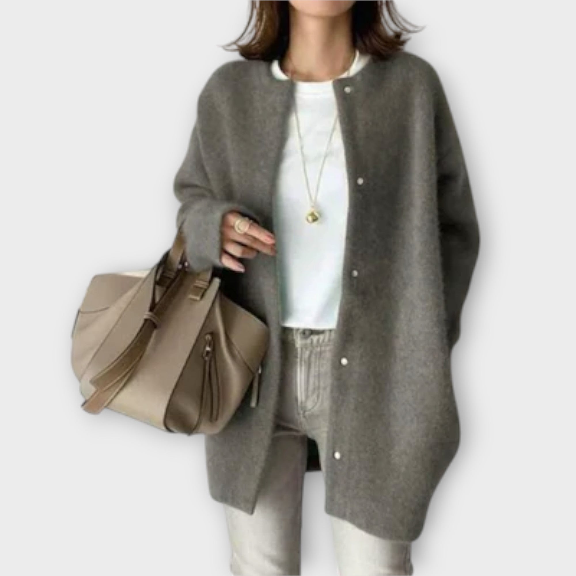 Eline Cardigan Let Strik Luksus Kollektion Alle Anledninger