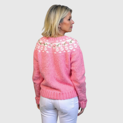 Vivian - Vintage islandsk uld cardigan