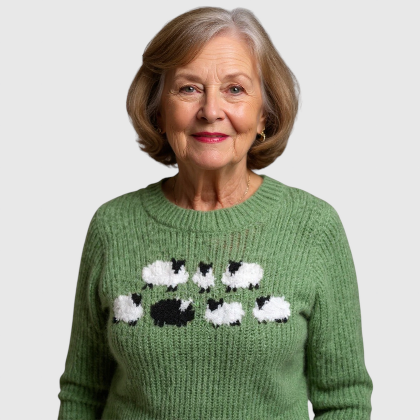 Addison - Vintage islandsk uldtrøje