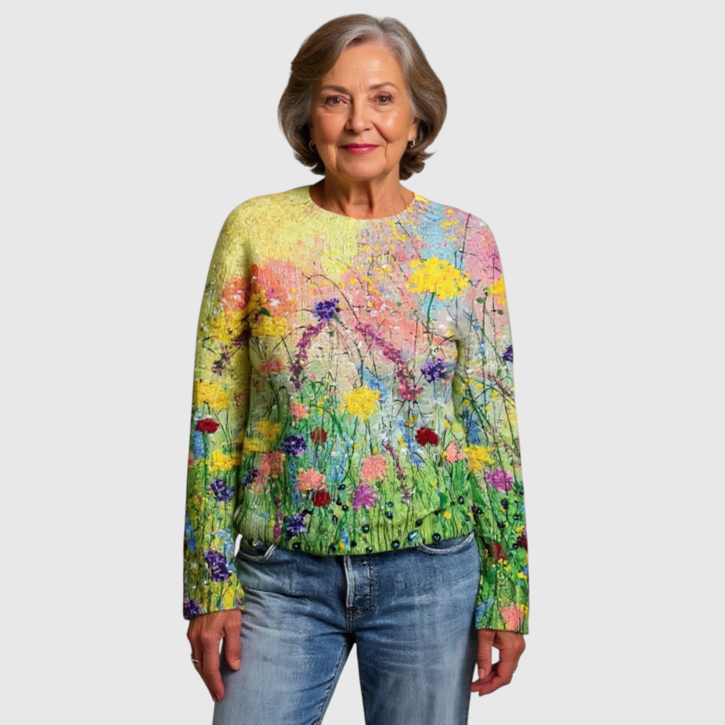 Grace - Vintage islandsk uldtrøje