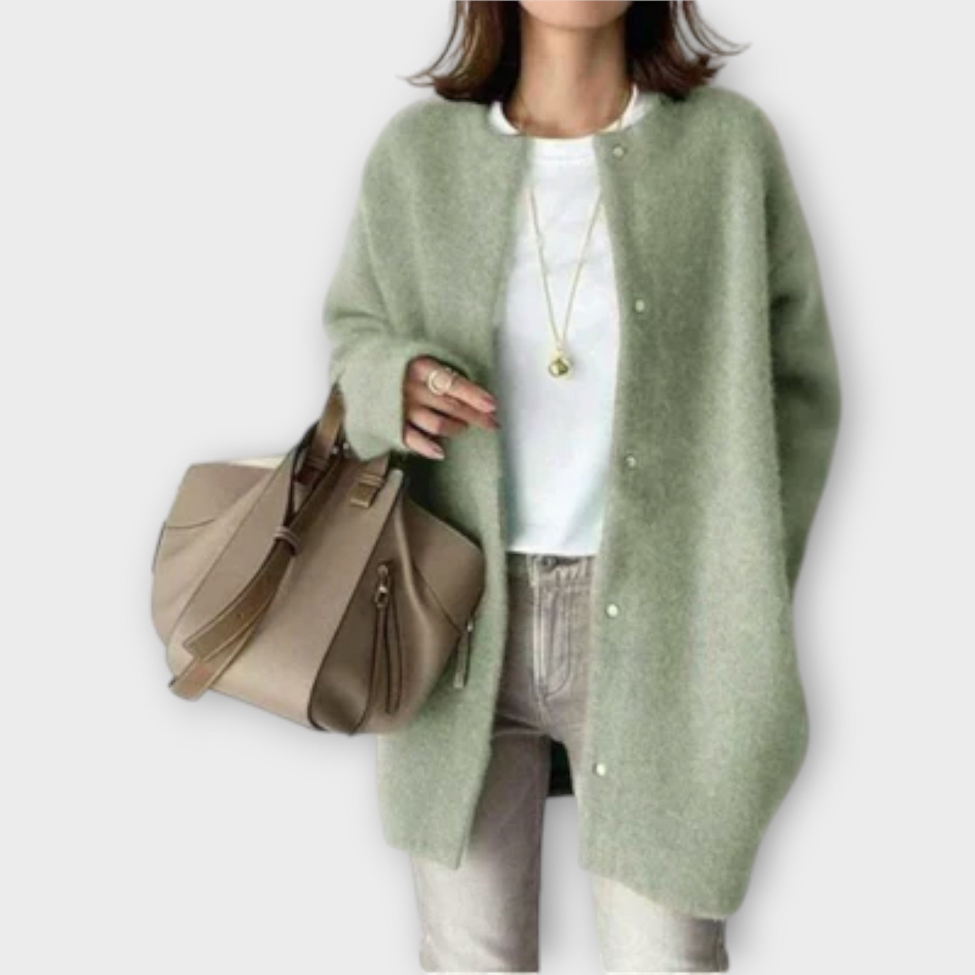 Eline Cardigan Let Strik Luksus Kollektion Alle Anledninger