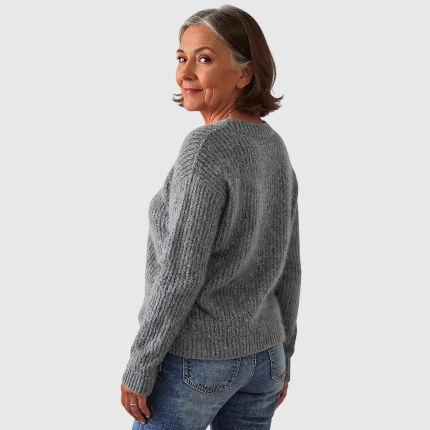 Ellie - Vintage islandsk uldtrøje