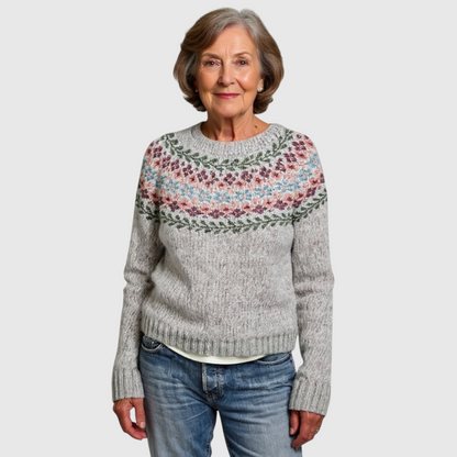 Bridget - Vintage islandsk uldtrøje