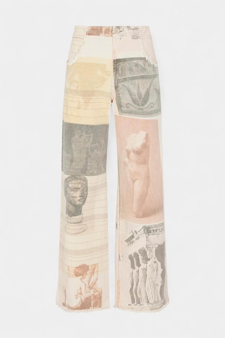 Paula Jeans Stift Denim Bomuld Høj Talje Kollektion Elite