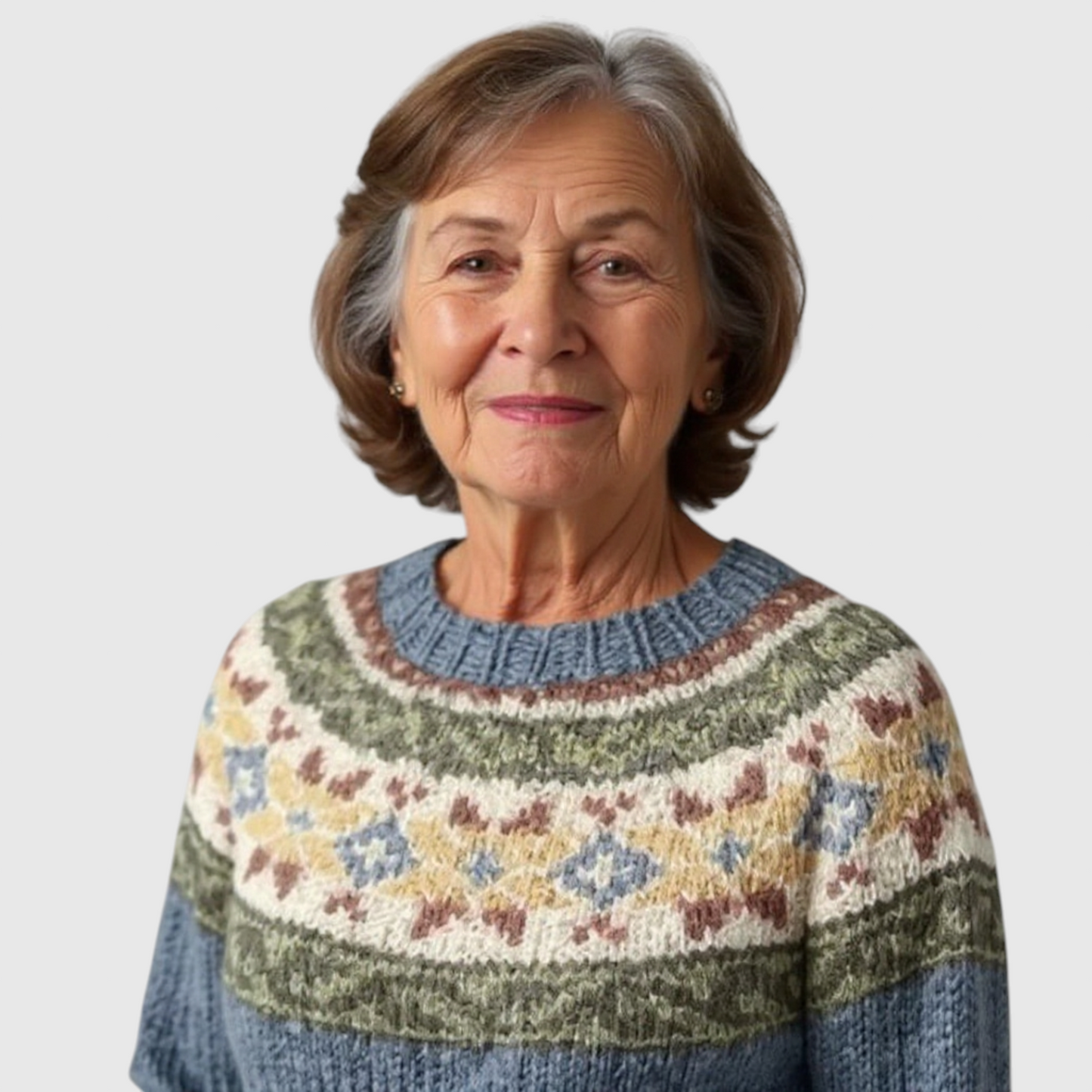 Lucy - Vintage islandsk uldtrøje