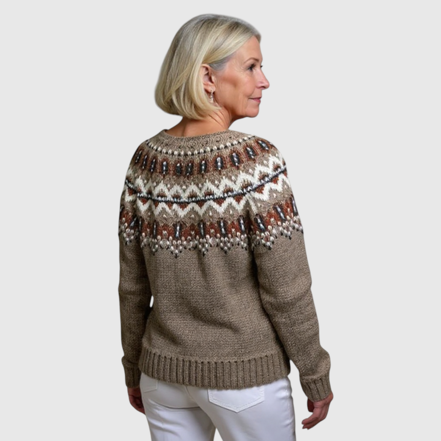 Adeline - Vintage islandsk uld cardigan