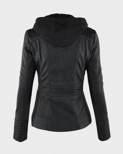 Alberte™ | Læderjakke