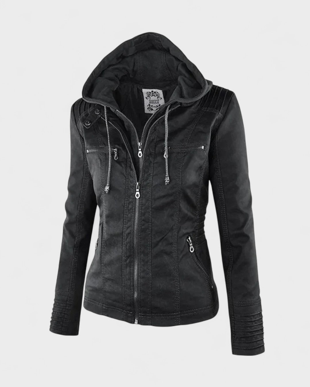 Alberte™ | Læderjakke