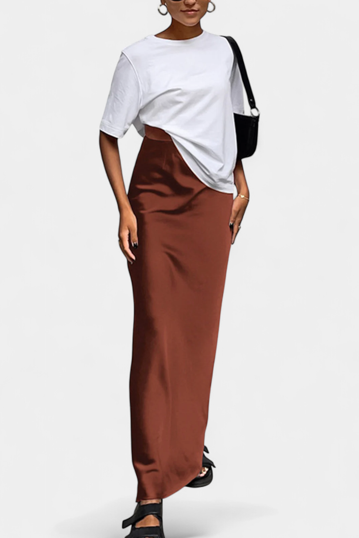 Fable Maxi Utility Skørt Poleret Design Eksklusiv Luksus