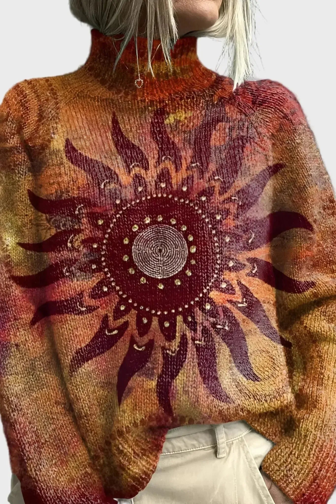 Camilla | Striktrøje Tribal