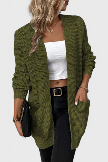 Anneliese Kashmirsblandet Cardigan Premium Klassisk Silhuet