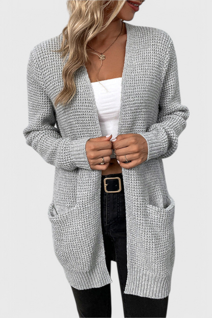 Anneliese Kashmirsblandet Cardigan Premium Klassisk Silhuet