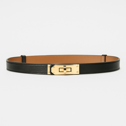 Taljebælte med gulddrejelås