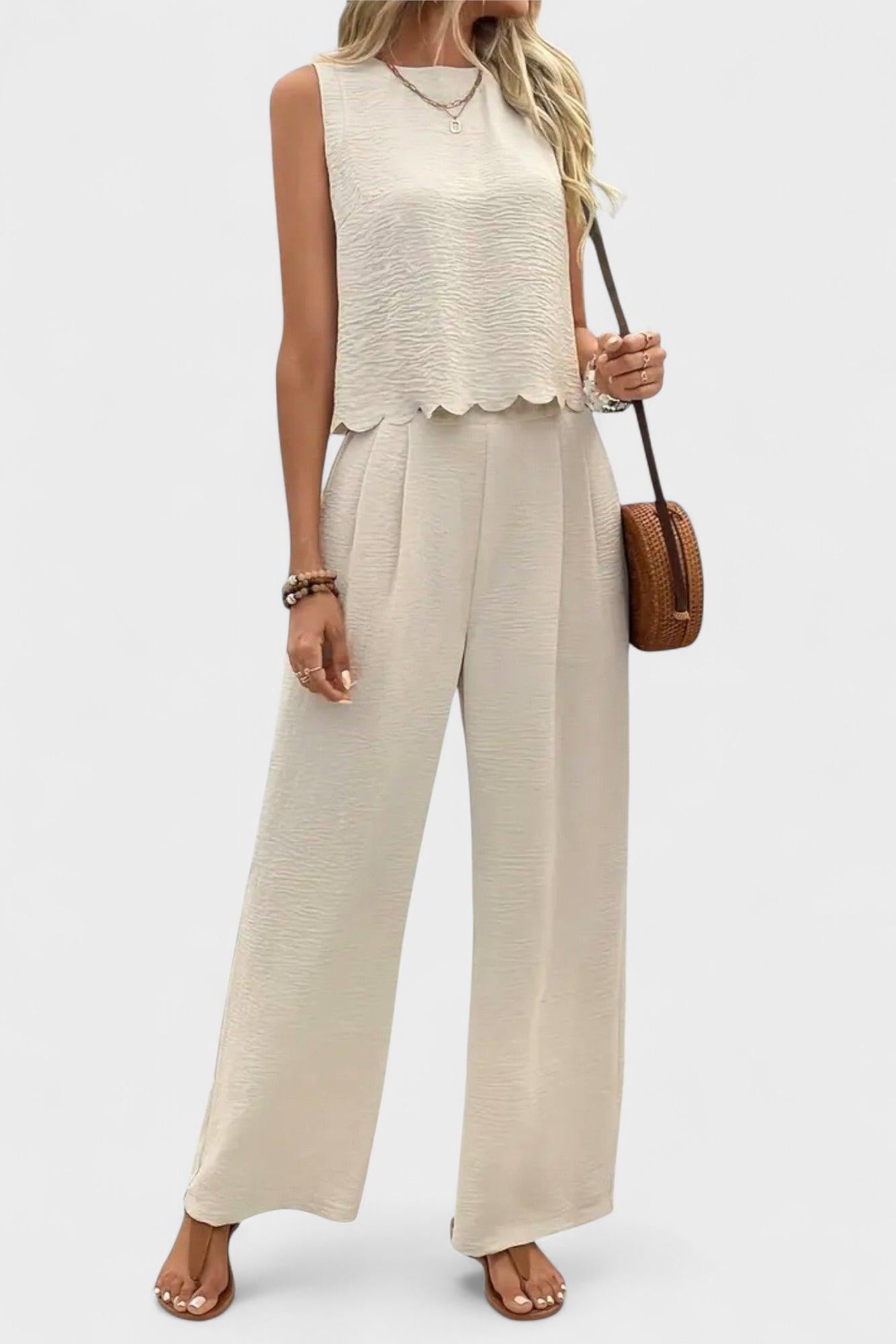 Clara | Ærmeløst sæt