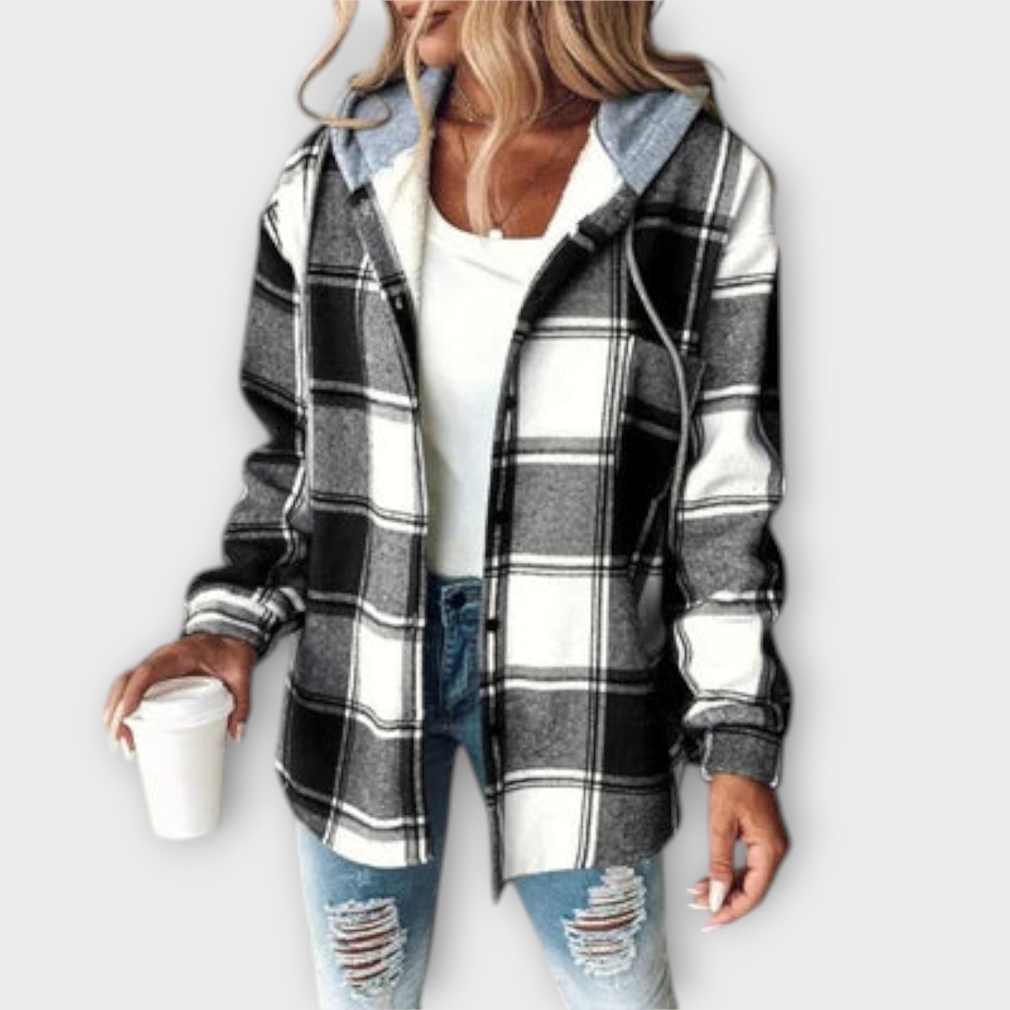 Eline Oversized Hættetrøje Signatur Kollektion Eksklusiv