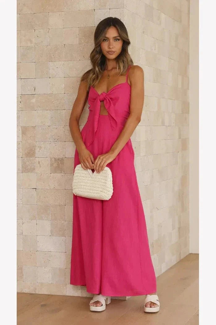 Ditte | Udskåret jumpsuit