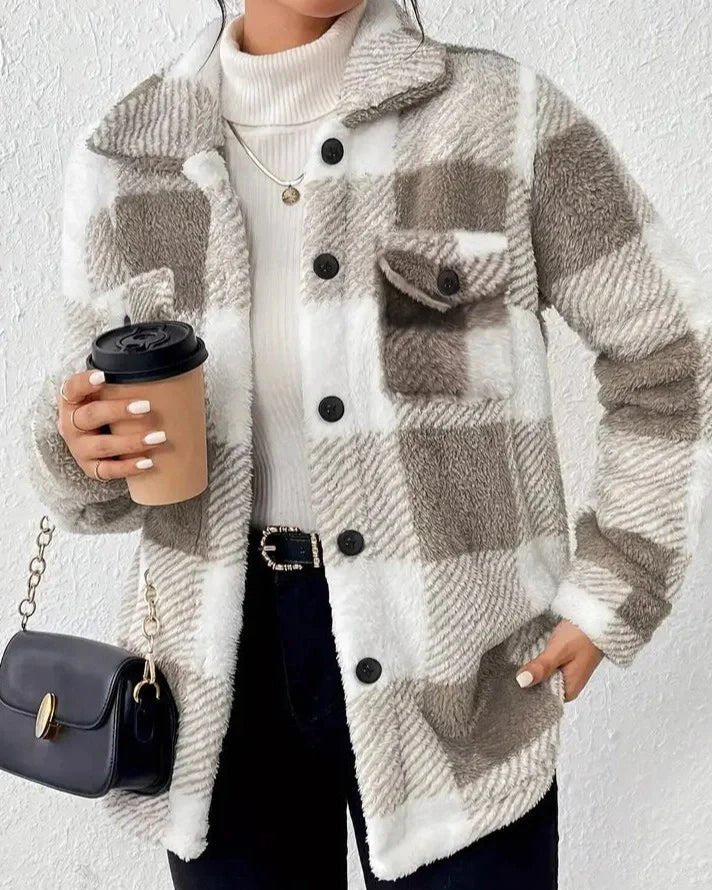 Gitte | Stilfuld fleecejakke