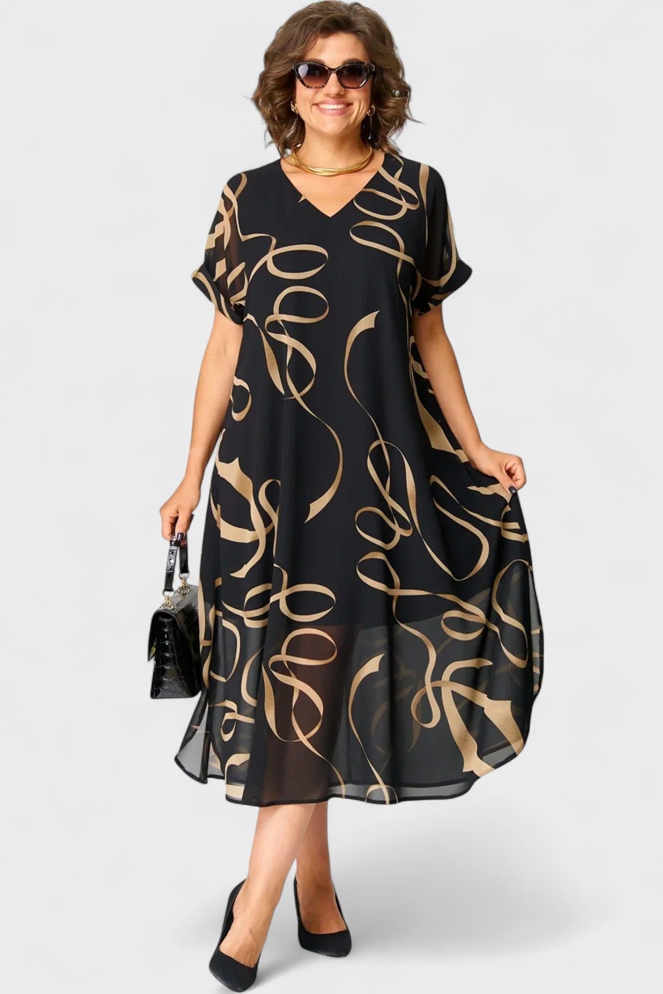 Inger | V-hals kjole