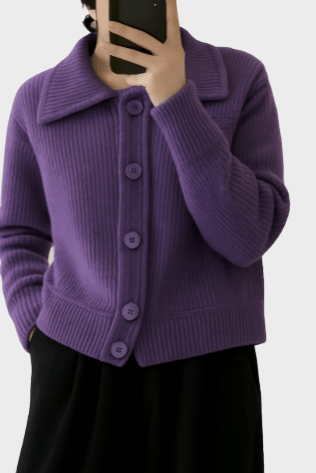 Johanne | Lavendel Cardigan