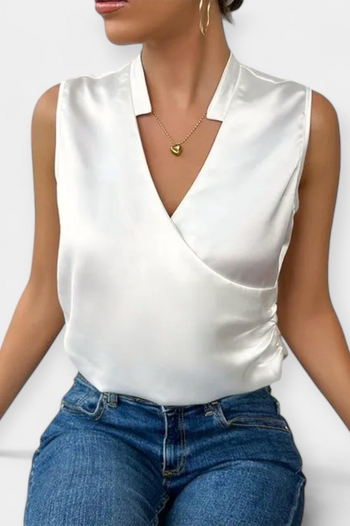 Laura | Ærmeløs top