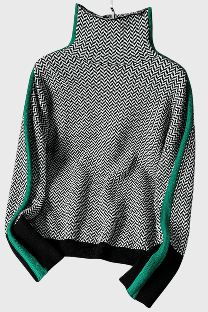 Marie | Højhalset uldtrøje