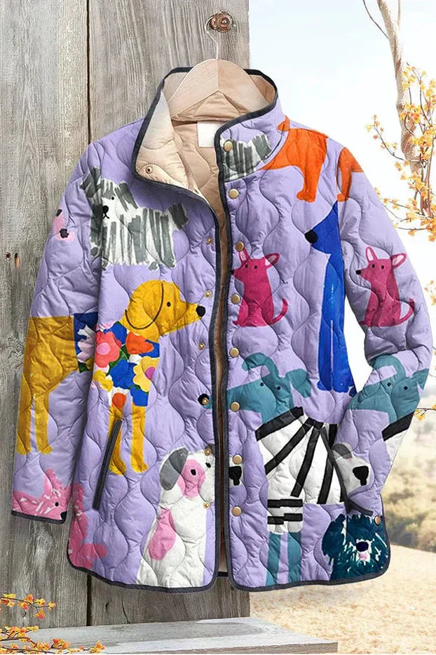 Mila™ | Trykt jakke