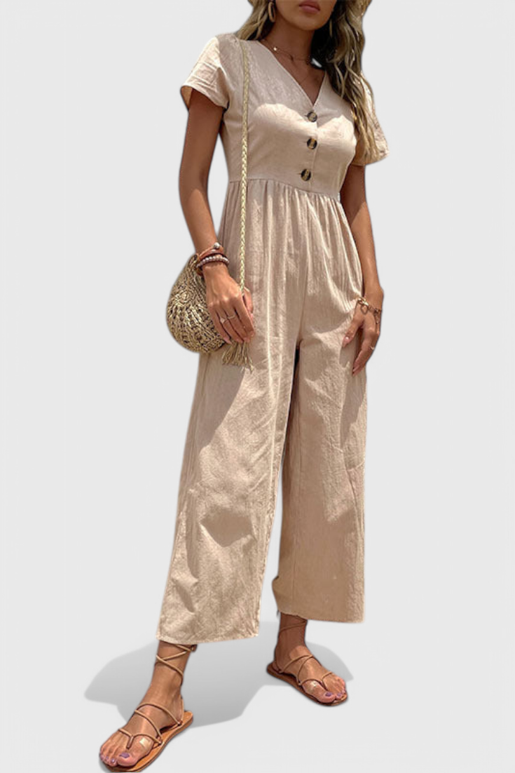 Camila Mono Jumpsuit Luksusstof Eksklusiv Kollektion