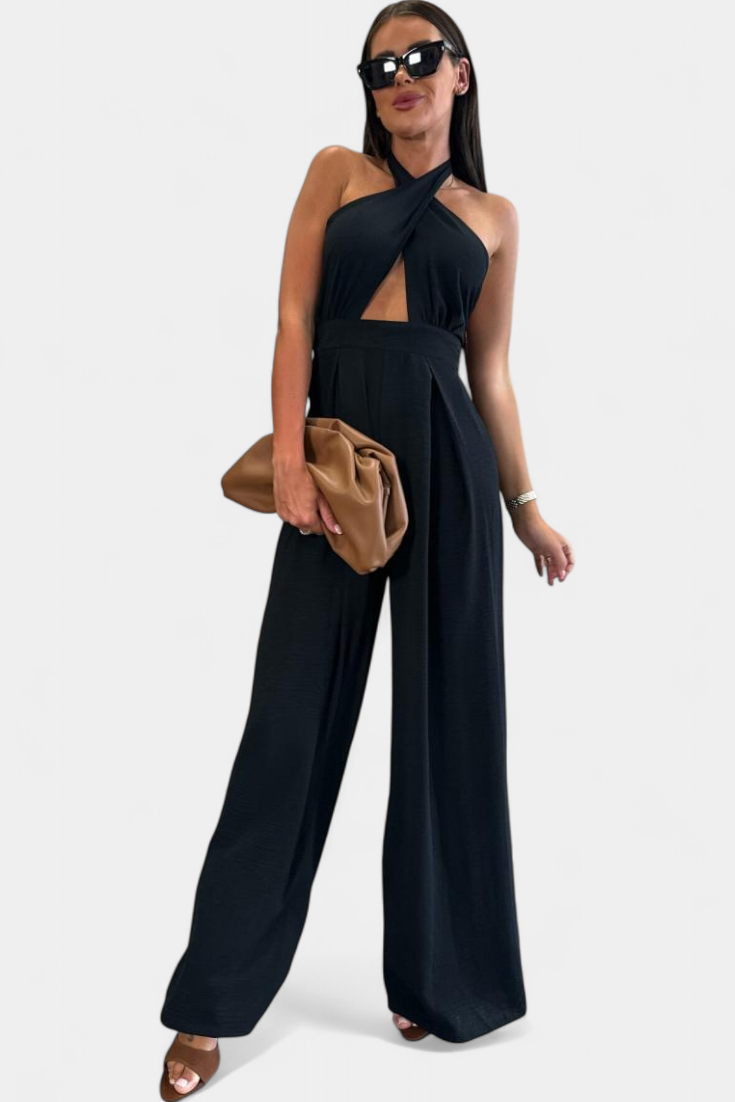 Jessica Mono Monokini Halter Krydsning Eksklusiv Linie