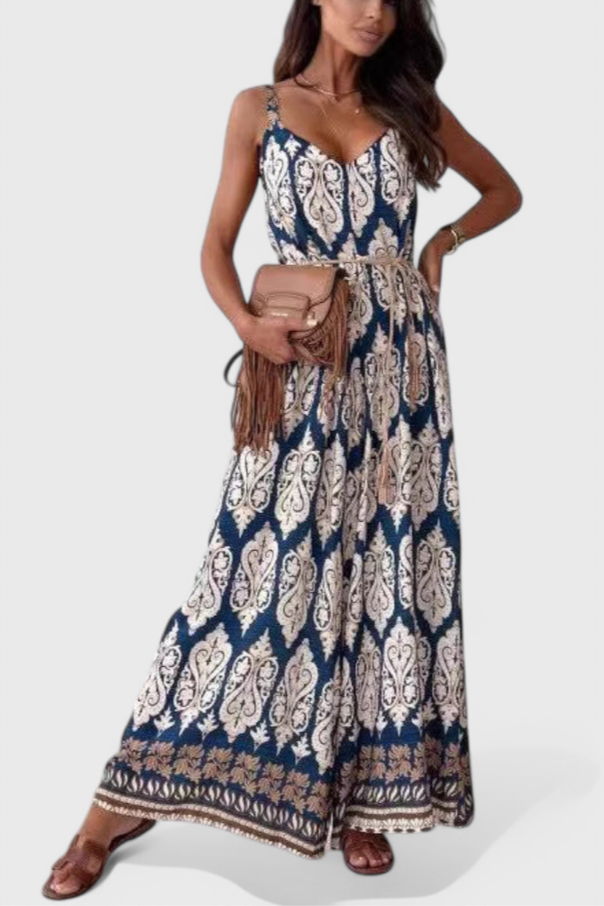 Gabriella Jumpsuit Bred Ben Eksklusiv Mønsterkollektion