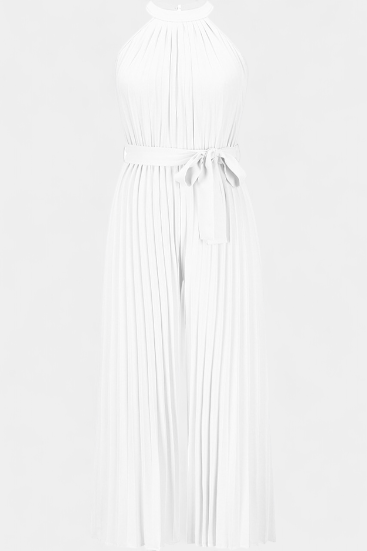 Patrizia Mono Palazzo Plisado Halter Hals Eksklusiv